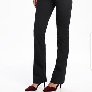 Mid-Rise boot cut pants